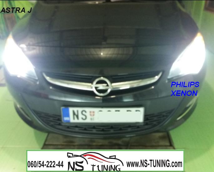 opel astra j xenon svetla h7 sijalica ugradnja novi sad